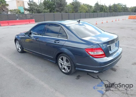2011 Mercedes-Benz C 300 Luxury/Sport from USA, damaged, VIN WDDGF5EBXBA512436